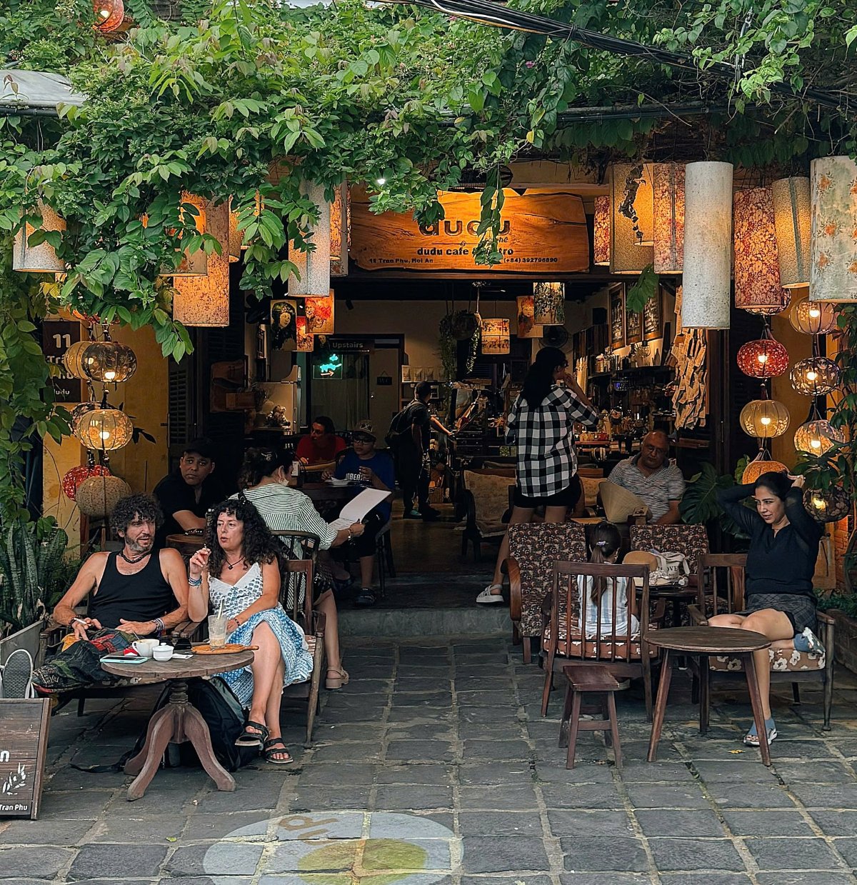 Dudu Cafe offers a small, cozy space with slow bar coffee and handmade nut milk in Hoi An
