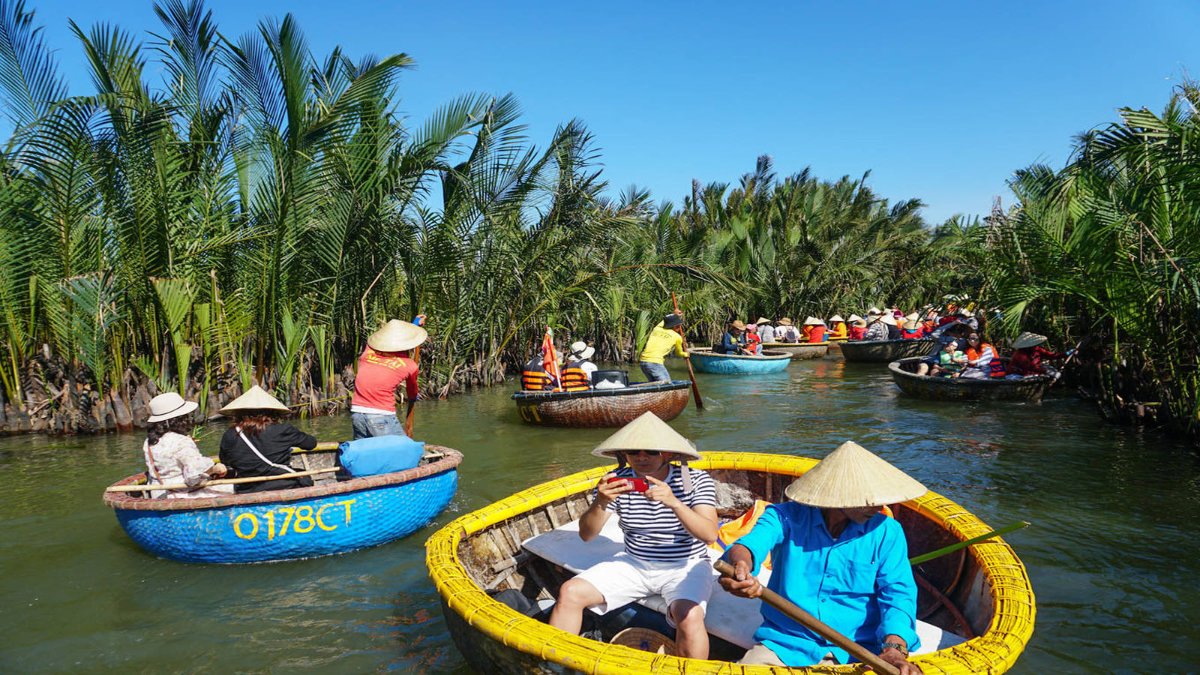 February to August is a great time to visit Bay Mau Coconut Forest
