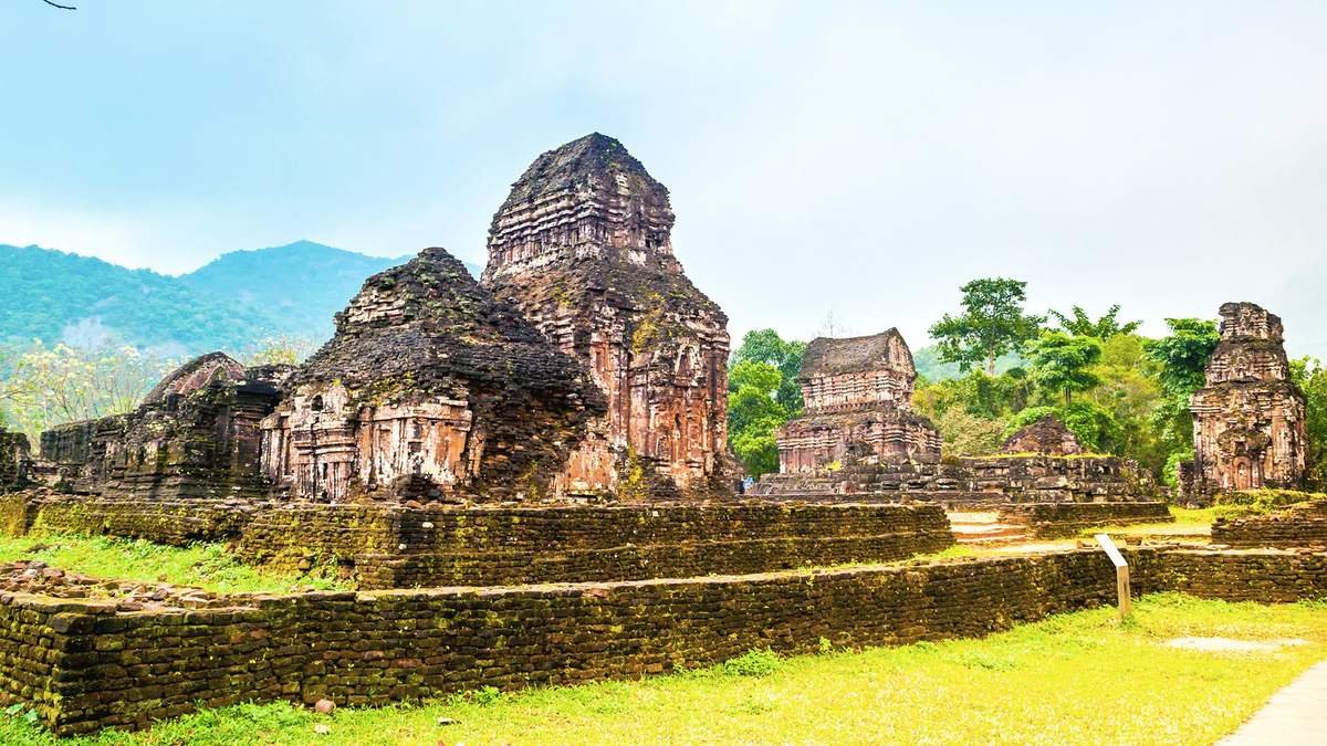 My Son Sanctuary showcases the unique architectural art of the Cham civilization.